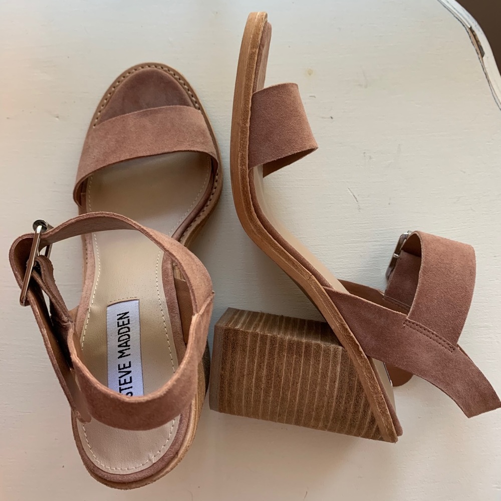 Suede Steve Madden Heels